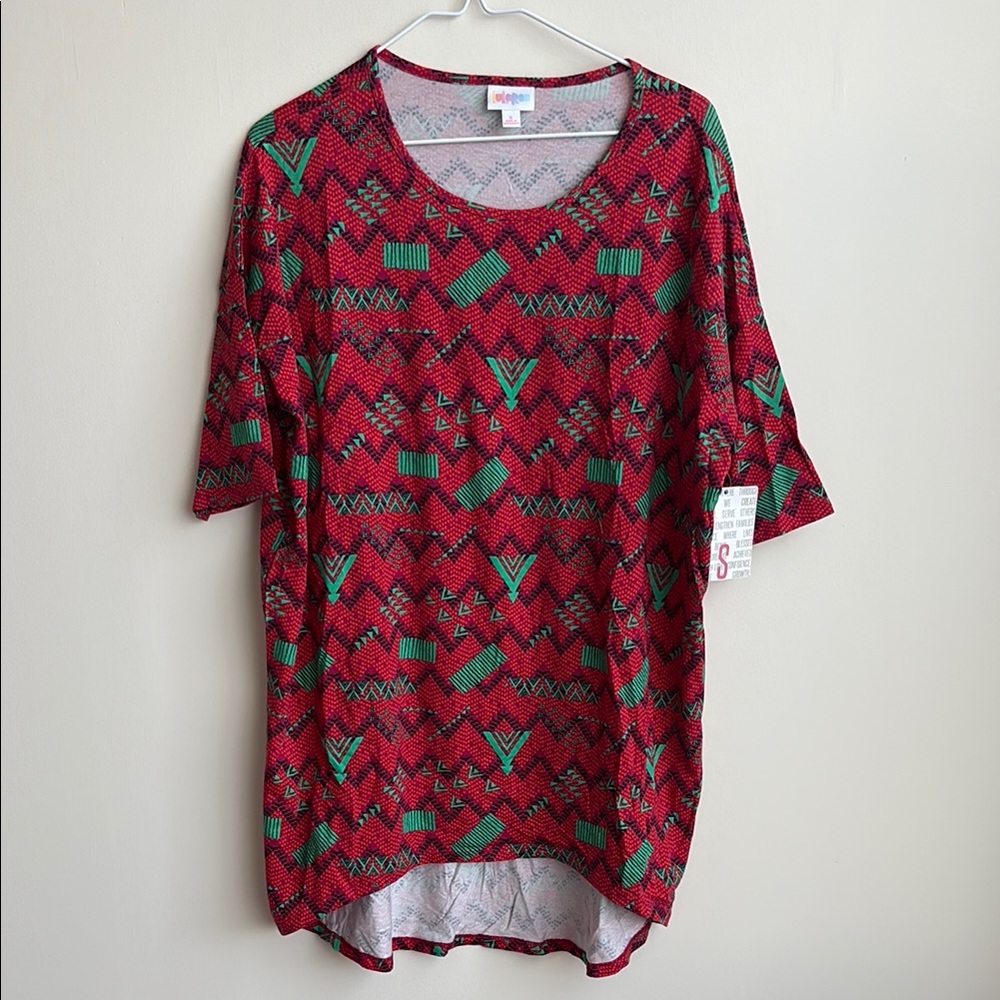 NWT Patterned Irma LuLaRoe Top